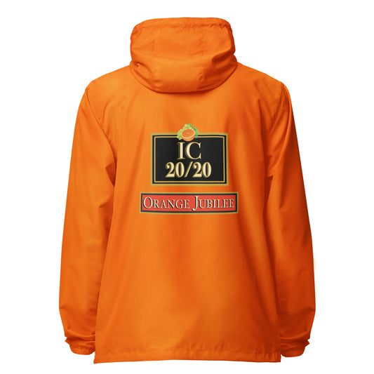 IC 20/20 Orange Jubilee Windbreaker Rain Jacket