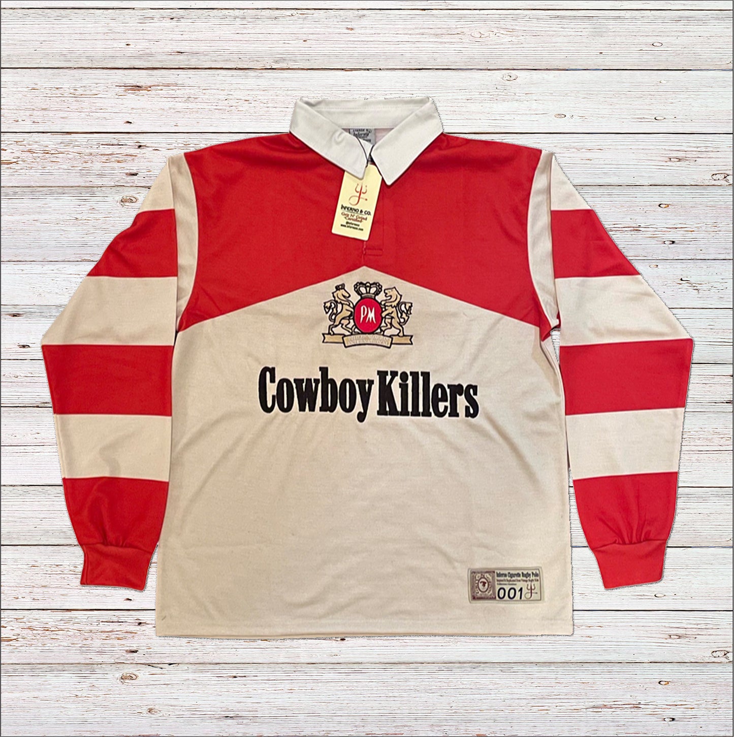 Cowboy Killers Long Sleeve Rugby Polo