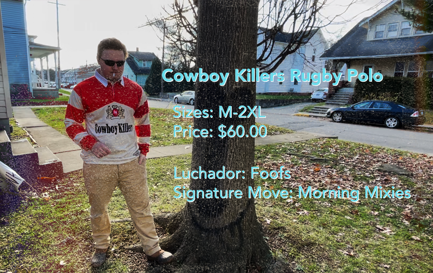 Cowboy Killers Long Sleeve Rugby Polo