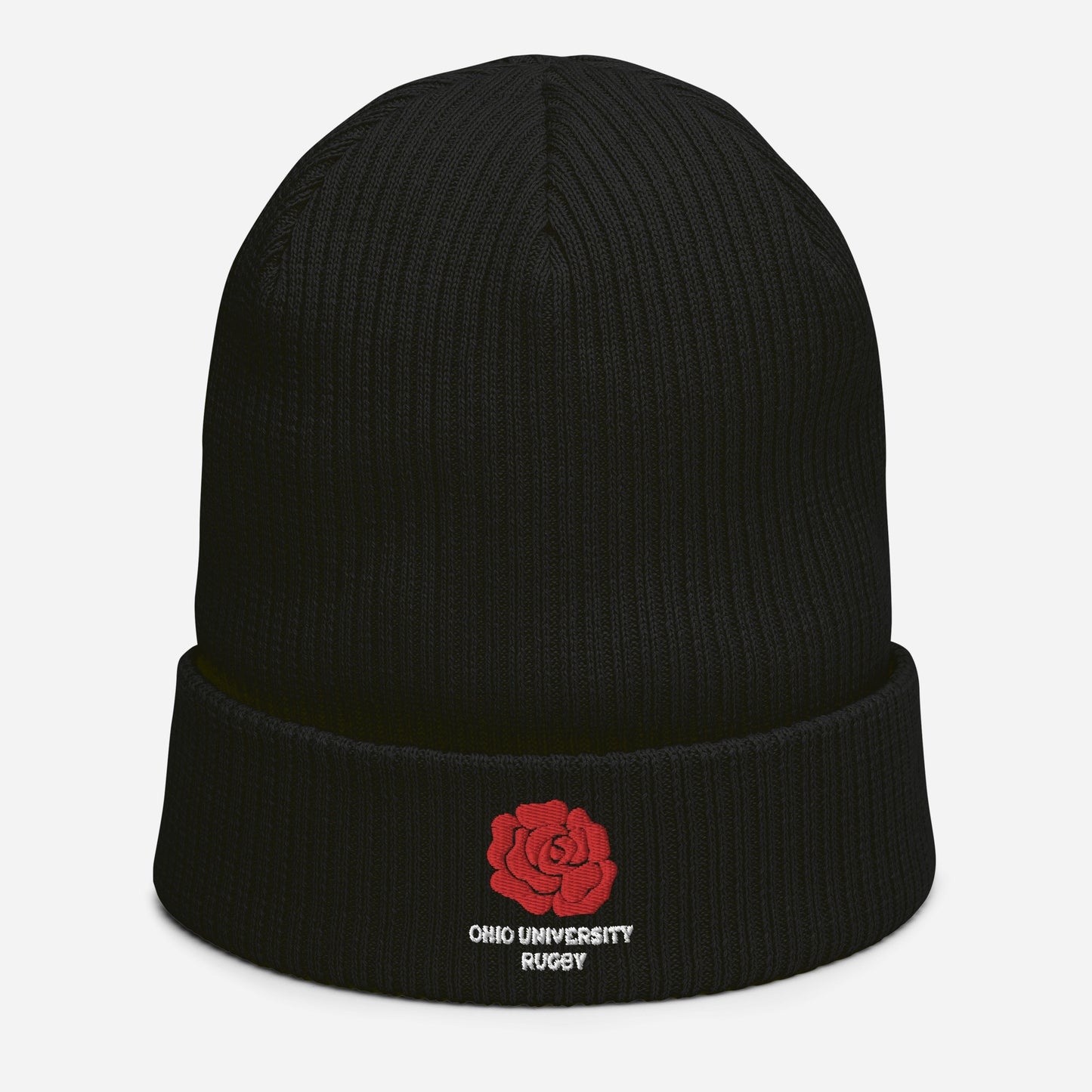 OURFC Rose Ribbed Beanie